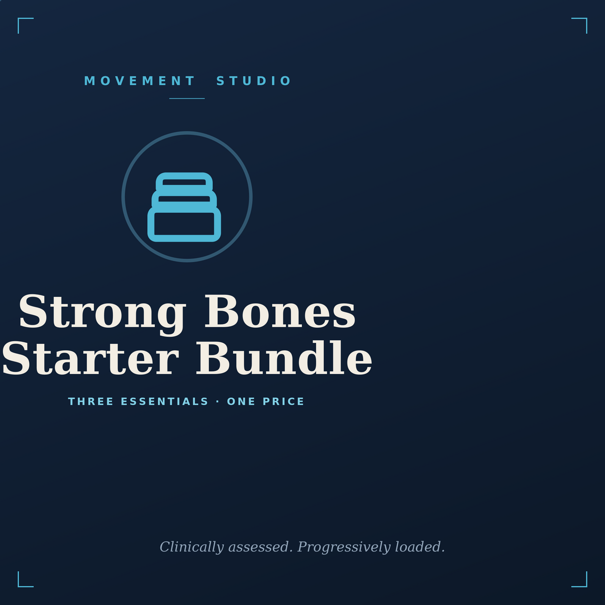 Strong Bones Starter Bundle — rucking program, nutrition guide and clinical ebook