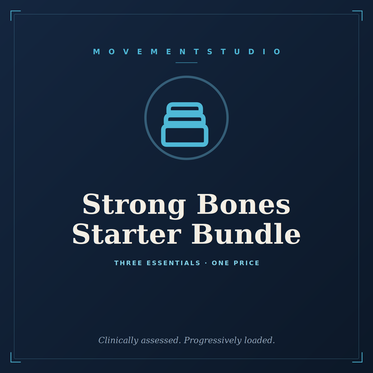 Strong Bones Starter Bundle — rucking program, nutrition guide and clinical ebook
